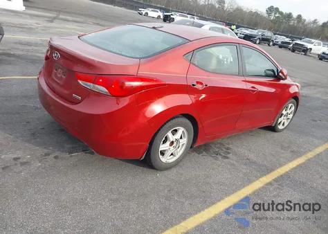 2013 Hyundai Elantra Limited z USA, uszkodzony, nr VIN KMHDH4AEXDU592304